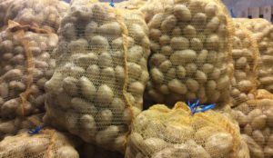 Pommes de terre, vente à la ferme du Perré